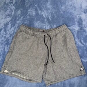 Jordan grey sweat shorts men Size 2xL